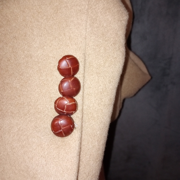 Vintage Evan Picone Men's Tan Suit Jacket Size  42L - Picture 2 of 7